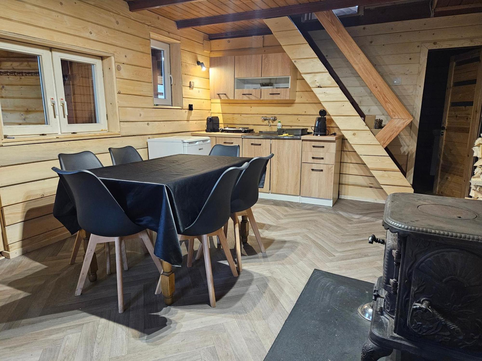 Domek Drewniany Szafran Witów Exterior foto